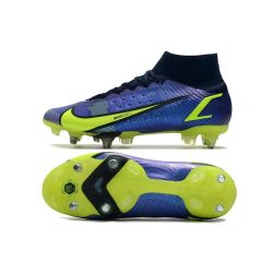 Nike Mercurial Superfly 8 Elite SG-PRO AC Recharge - Neonblauw Navy_3.jpg